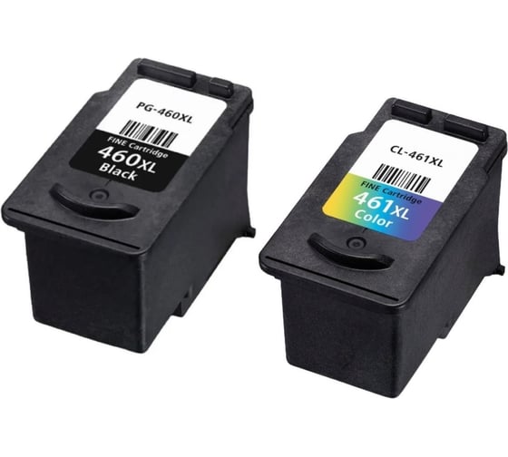 Набор картриджей Solution Print SP PG-460XL/CL-461XL (3710C001/3728C001) для Canon, цветной и черный 351126 1
