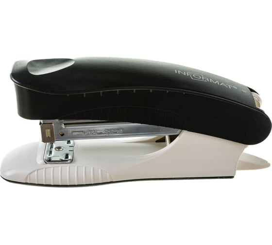 Степлер INFORMAT ERGONOMICS до 30 листов № 24/6 пластик черный SEG-30K 1