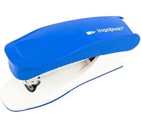 Степлер INFORMAT ERGONOMICS до 30 листов № 24/6 пластик синий SEG-30Bl