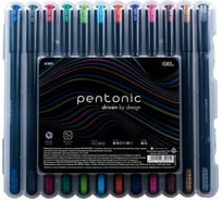 Набор гелевых ручек LINC PENTONIC 0,6 мм 12 шт 856/12/ASST