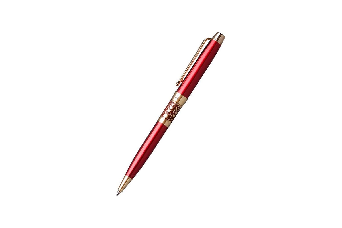 Набор  VENEZIA шариковая + перьевая ручка цвет корпуса: бордо .