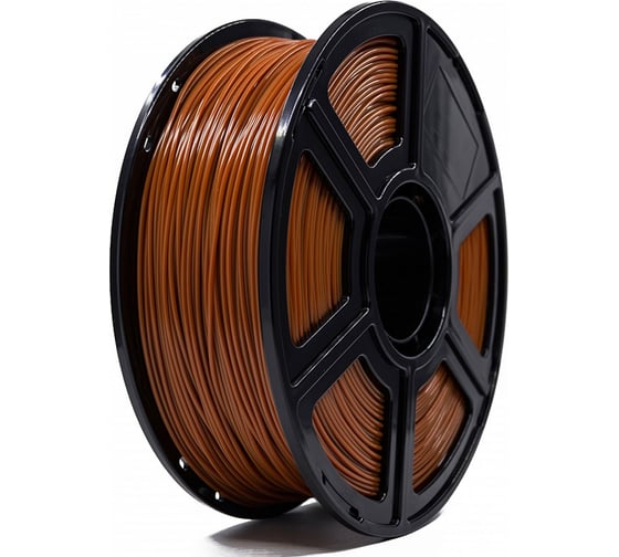Катушка пластика 3D ABS 1.75 мм., 1 кг., коричневая Tiger УТ000007532