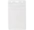 Вертикальный бейдж LITE 65х110 мм прозрачный без держателя BGL9065G/250* 1