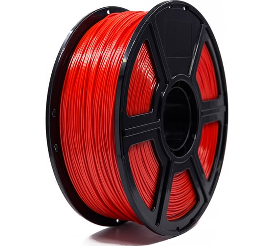 Катушка пластика 3D ABS 1.75 мм, 1 кг, красная Tiger УТ000007376
