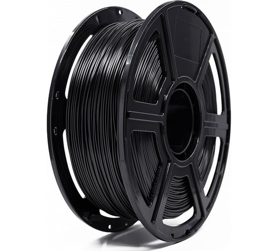 Катушка пластика 3D PETG 1.75 мм, 1 кг, черная Tiger УТ000007395