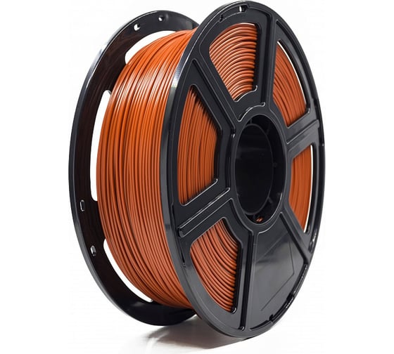 Катушка пластика 3D PLA+ 1.75 мм, 1 кг, коричневая Tiger УТ000007664