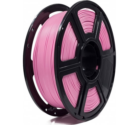 Катушка пластика 3D PLA+ 1.75 мм, 1 кг, розовая Tiger УТ000007668