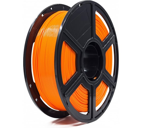 Катушка пластика 3D PLA+ 1.75 мм, 1 кг, оранжевая Tiger УТ000007666 1