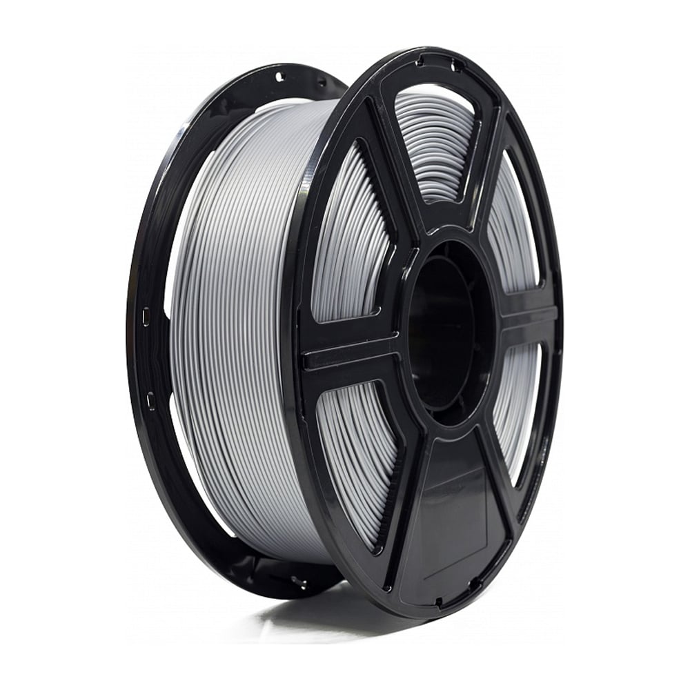 Катушка пластика 3D PLA+ 1.75 мм, 1 кг, серебристая Tiger УТ000007670 ...