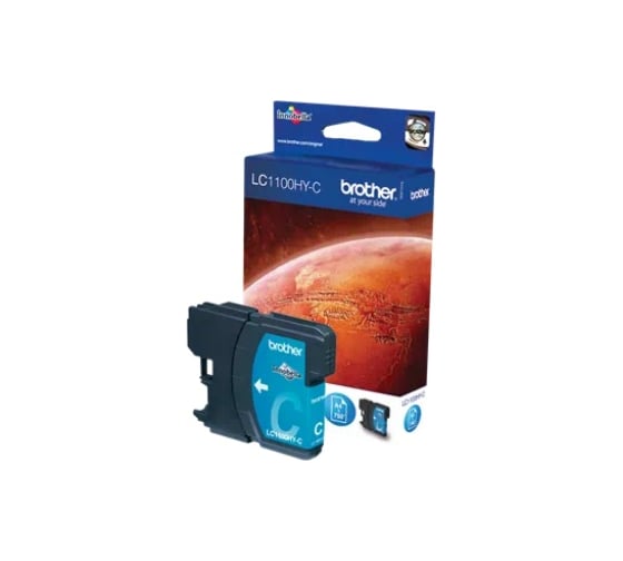 Струйный картридж повышенной ёмкости Brother голубой для DCP-6690CW LC1100HYC 1