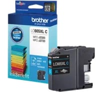 Струйный картридж повышенной ёмкости Brother голубой LC665XLC
