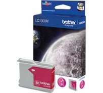 Струйный картридж Brother пурпурный, для DCP-130C, DCP-330C, DCP-350C LC1000M