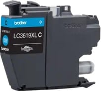 Струйный картридж повышенной ёмкости Brother голубой, 1500 страниц LC3619XLC