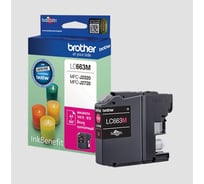 Струйный картридж Brother пурпурный LC663M