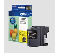 Струйный картридж Brother жёлтый LC663Y
