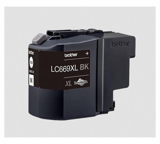 Струйный картридж повышенной ёмкости Brother чёрный LC669XLBK 1