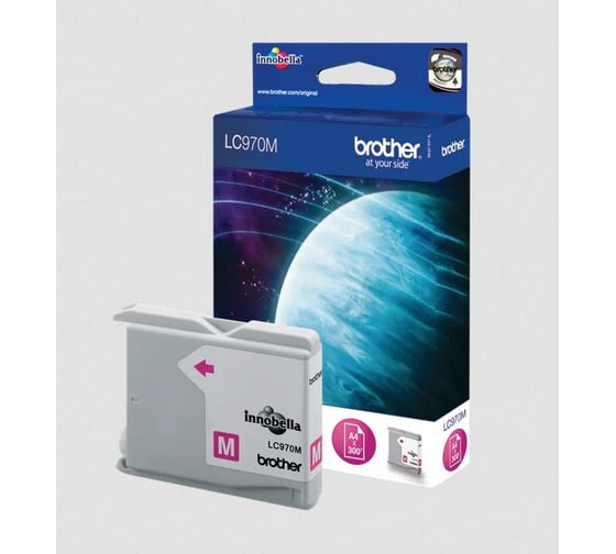 Струйный картридж Brother пурпурный для DCP-135C, DCP-150C, MFC-235C, MFC-260C LC970M