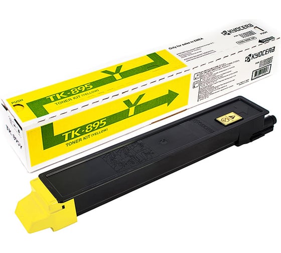 Тонер-картридж KYOCERA TK-895Y 6000 страниц yellow для FS-C8020MFP/C8025MFP 1T02K0ANL0