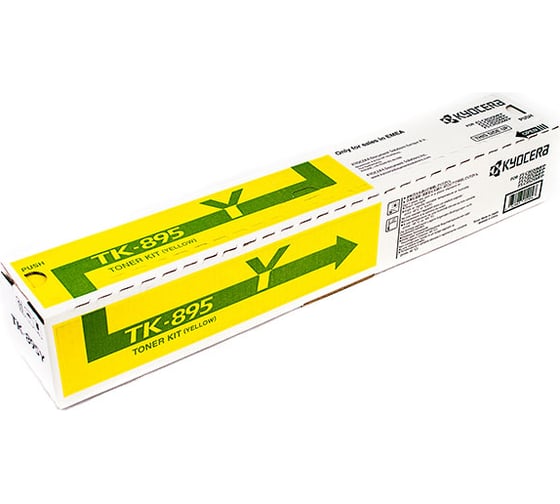Тонер-картридж KYOCERA TK-895Y 6000 страниц yellow для FS-C8020MFP/C8025MFP 1T02K0ANL0