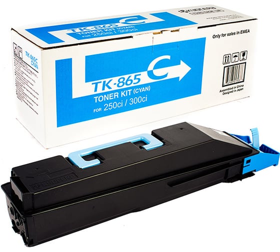 Тонер-картридж KYOCERA TK-865C 12000 страниц cyan для TASKalfa 250ci/300ci 1T02JZCEU0