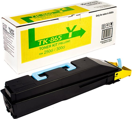 Тонер-картридж KYOCERA TK-865Y 12000 страниц yellow для TASKalfa 250ci/300ci 1T02JZAEU0