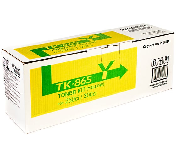 Тонер-картридж KYOCERA TK-865Y 12000 страниц yellow для TASKalfa 250ci/300ci 1T02JZAEU0