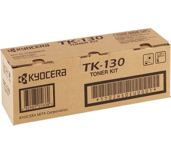 Тонер-картридж KYOCERA TK-130 7200 страниц black для FS-1350DN/1300D/1300DN/1028MFP/1128MFP 1T02HS0EUC