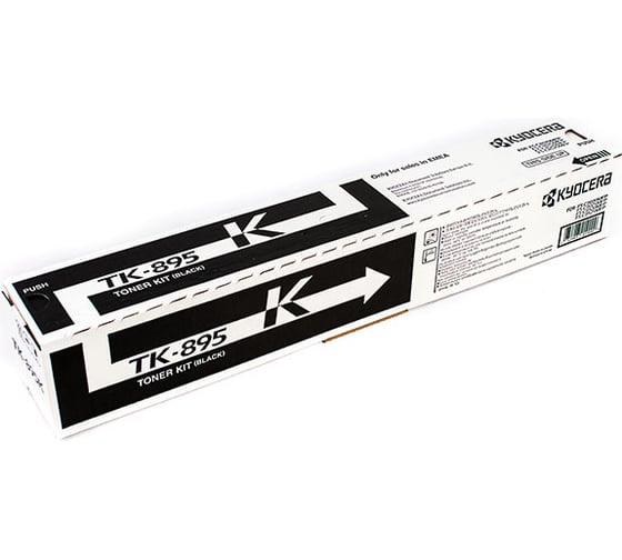 Тонер-картридж KYOCERA TK-895K 12000 страниц black для FS-C8020MFP/C8025MFP 1T02K00NL0