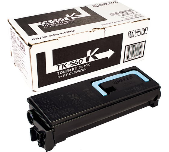 Тонер-картридж KYOCERA TK-560K 12000 страниц black для P6030cdn, FS-C5300DN, FS-C5350DN 1T02HN0EU0