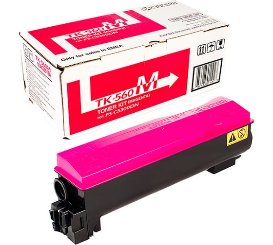 Тонер-картридж KYOCERA TK-560M 10000 страниц magenta для P6030cdn, FS-C5300DN, FS-C5350DN 1T02HNBEU0