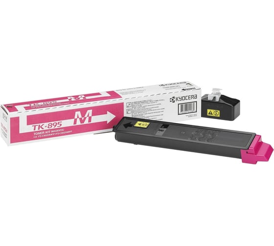 Тонер-картридж KYOCERA TK-895M 6000 страниц magenta для FS-C8020MFP/C8025MFP 1T02K0BNL0