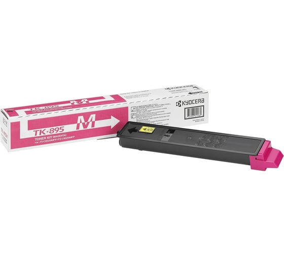 Тонер-картридж KYOCERA TK-895M 6000 страниц magenta для FS-C8020MFP/C8025MFP 1T02K0BNL0