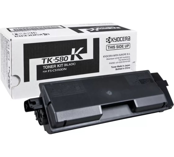 Тонер-картридж KYOCERA TK-580K 3500 страниц black для FS-C5150DN 1T02KT0NL0