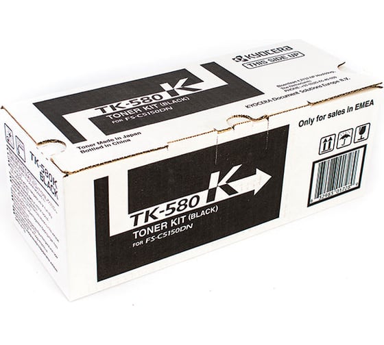 Тонер-картридж KYOCERA TK-580K 3500 страниц black для FS-C5150DN 1T02KT0NL0