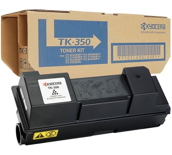 Тонер-картридж KYOCERA TK-350B 15000 страниц black 1T02LX0NLC 1