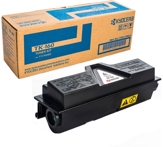 Тонер-картридж KYOCERA TK-160 2500 страниц black для FS-1120D/DN, P2035D/DN 1T02LY0NLC
