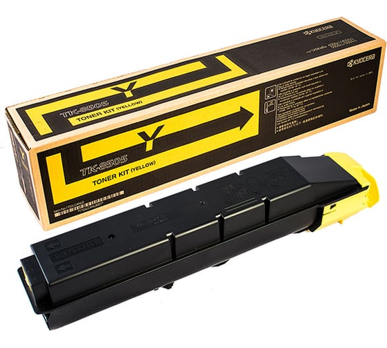 Тонер-картридж KYOCERA TK-8505Y 20000 страниц yellow для TASKalfa 4550ci/4551ci/5550ci/5551ci 1T02LCANL0