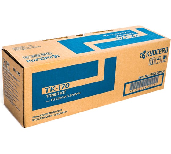 Тонер-картридж KYOCERA TK-170 7200 страниц black для FS-1370DN/1320D/DN, P2135d/P2135dn 1T02LZ0NLC
