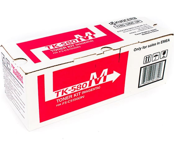 Тонер-картридж KYOCERA TK-580M 2800 страниц magenta для FS-C5150DN 1T02KTBNL0