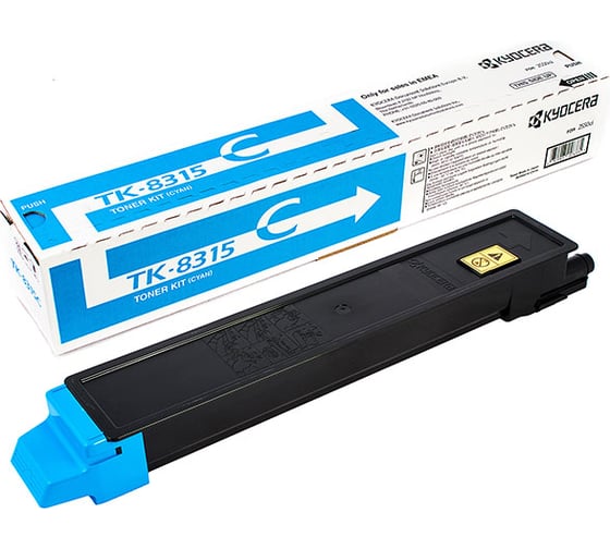 Тонер-картридж KYOCERA TK-8315C 6000 страниц cyan для TASKalfa 2550ci 1T02MVCNL0