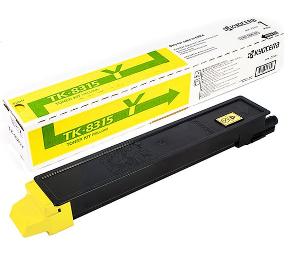 Тонер-картридж KYOCERA TK-8315Y 6000 страниц yellow для TASKalfa 2550ci 1T02MVANL0