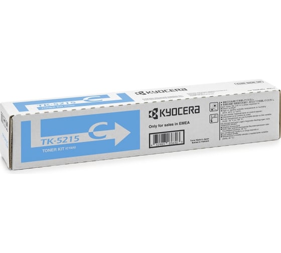 Тонер-картридж KYOCERA TK-5215C 15000 страниц cyan для TASKalfa 406ci 1T02R6CNL0