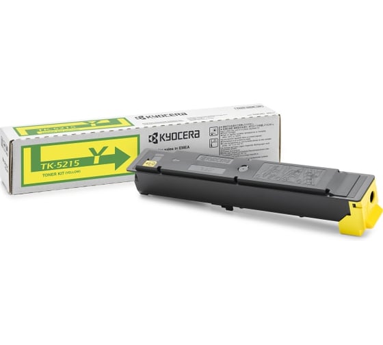 Тонер-картридж KYOCERA TK-5215Y 15000 страниц yellow для TASKalfa 406ci 1T02R6ANL0