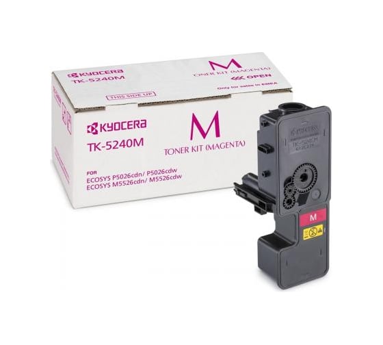 Тонер-картридж KYOCERA TK-5240M 3000 страниц magenta для P5026cdn/cdw, M5526cdn/cdw 1T02R7BNL0