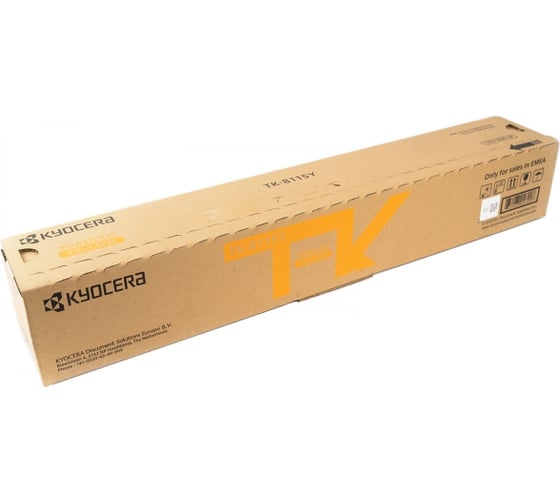 Тонер-картридж KYOCERA TK-8115Y 6000 страниц yellow для M8124cidn/M8130cidn 1T02P3ANL0