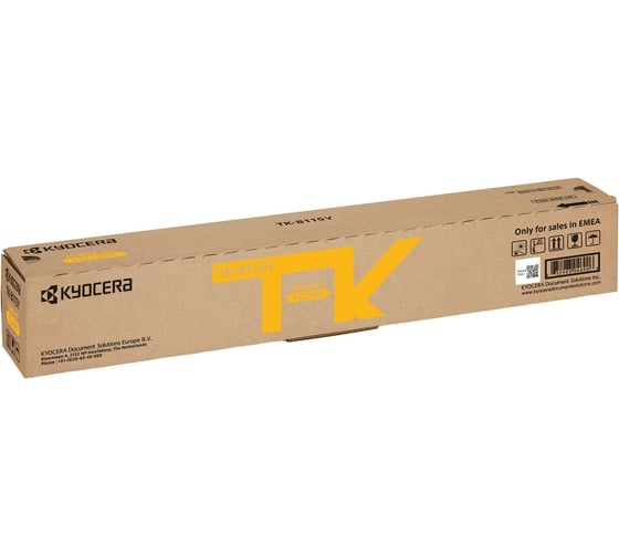 Тонер-картридж KYOCERA TK-8115Y 6000 страниц yellow для M8124cidn/M8130cidn 1T02P3ANL0