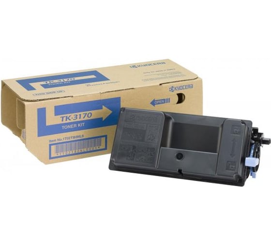 Тонер-картридж KYOCERA TK-3170 15500 страниц для P3050dn/P3055dn/P3060dn/P3150dn/P3155dn 1T02T80NL1