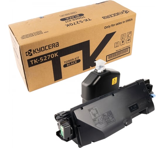 Тонер-картридж KYOCERA TK-5270K 8000 страниц black для M6230cidn/M6630cidn/P6230cdn 1T02TV0NL0