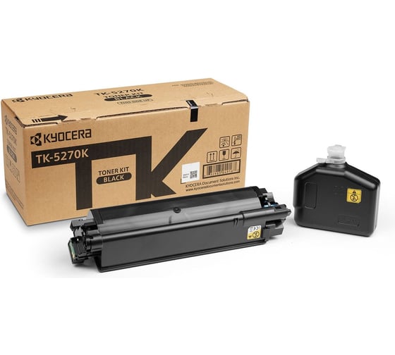 Тонер-картридж KYOCERA TK-5270K 8000 страниц black для M6230cidn/M6630cidn/P6230cdn 1T02TV0NL0