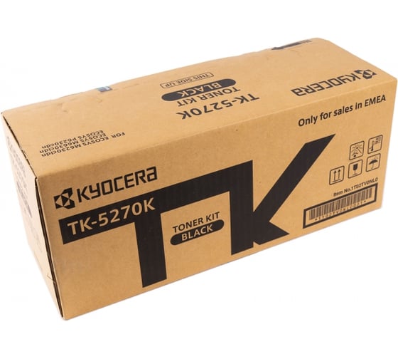 Тонер-картридж KYOCERA TK-5270K 8000 страниц black для M6230cidn/M6630cidn/P6230cdn 1T02TV0NL0